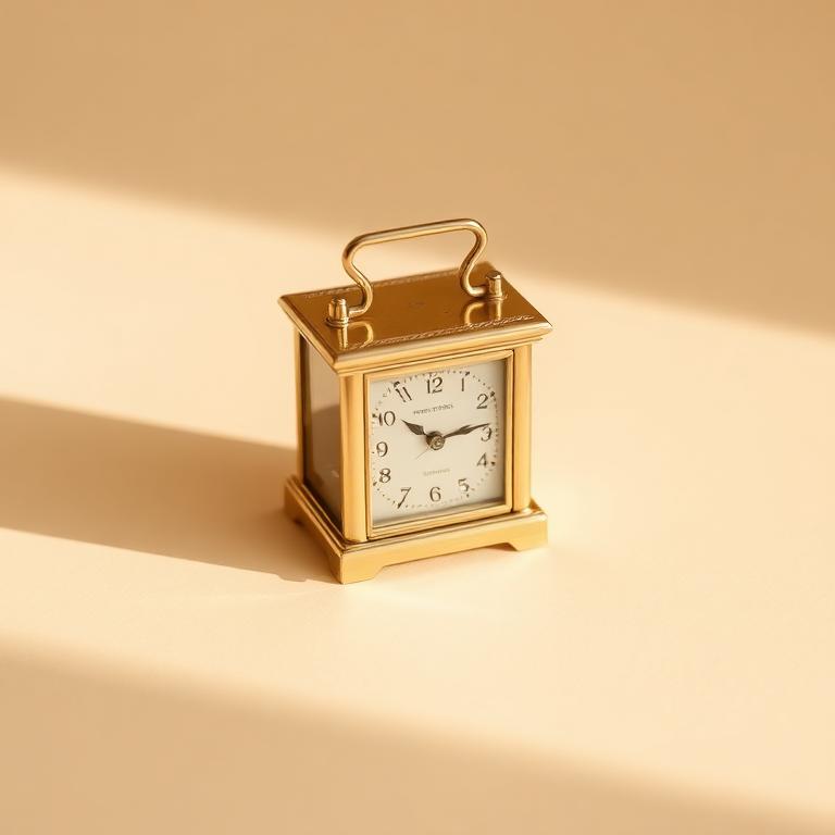 Brass Carriage Clock